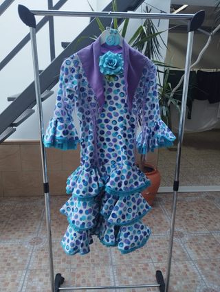 Vestido de flamenca niña