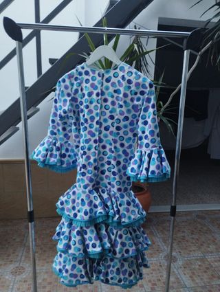 Vestido de flamenca niña