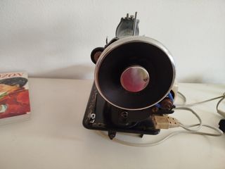 MAQUINA DE COSER ALFA AÑOS 40 RESTAURADA CON MOTOR