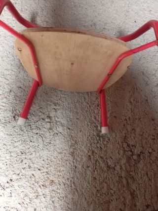 Sofa juguete y silla madera