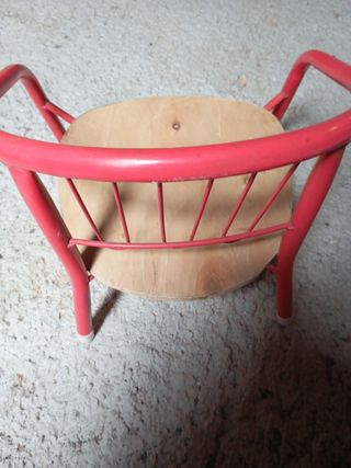 Sofa juguete y silla madera