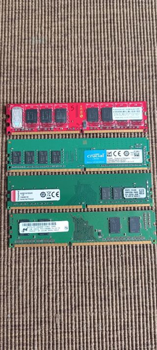 Memoria RAM PC vari tagli