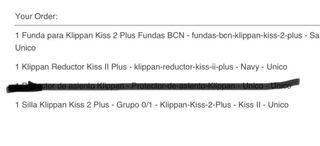 Silla de coche Klippan kiss 2 plus