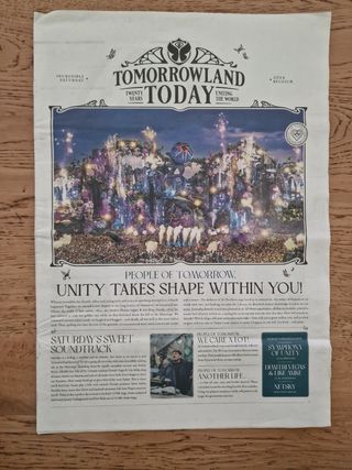 Lote Periódicos Tomorrowland 2024