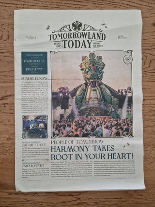 Lote Periódicos Tomorrowland 2024