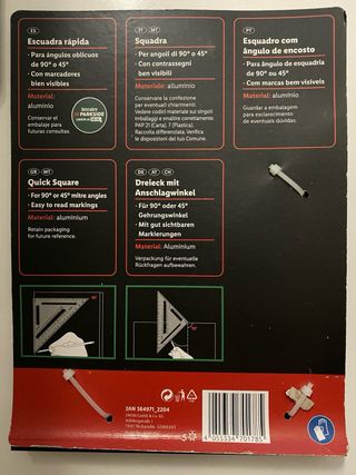 Escuadra multifuncion