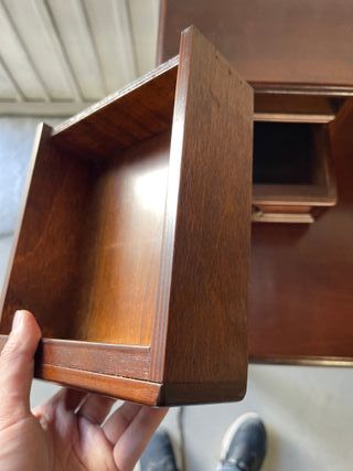✅escritorio madera maciza restaurado