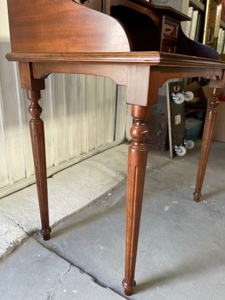✅escritorio madera maciza restaurado