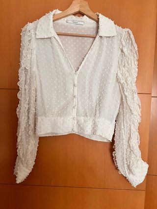 Camisa blanca de Uterque