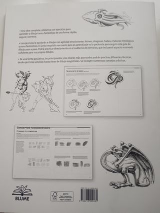 Guía completa de dibujo. Mitos y fantasía (ejercicios): Cuaderno de ejercicios
