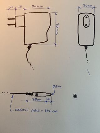Fuente de alimentación para Router 12V 2A