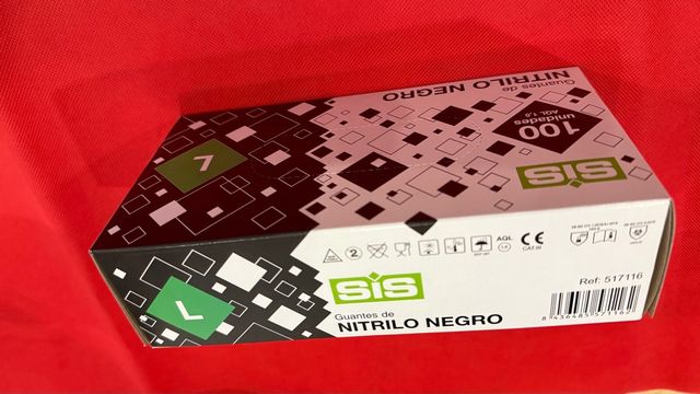 Caja guantes 100 nitro Talla L