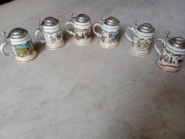 Jarras de cerveza colección