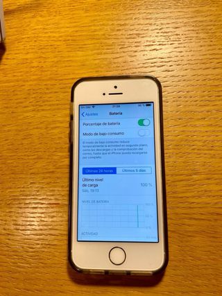 iPhone 5s 16GB Blanco original Perfecto estado