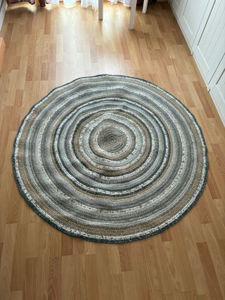 Alfombra de algodón multicolor Zara Home