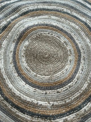 Alfombra de algodón multicolor Zara Home