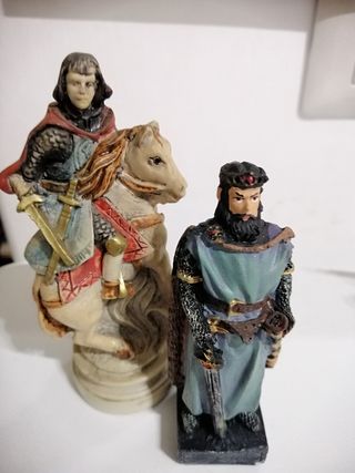 2 guerrieri celtici periodo medioevale