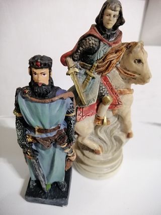 2 guerrieri celtici periodo medioevale