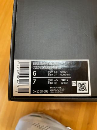 NIKE  Zuecos Nike X Mmw 005  Blanco