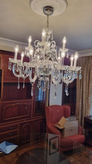 Lampara de techo de lagrimas