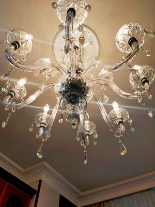 Lampara de techo de lagrimas