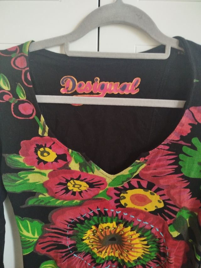 Camiseta larga Desigual
