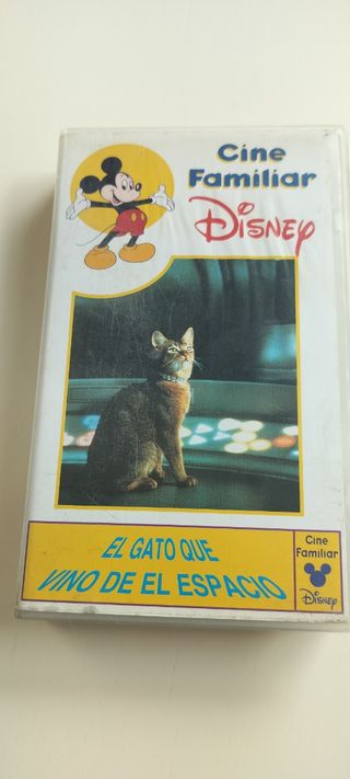 VHS el gato que vino de el espacio