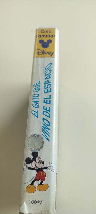 VHS el gato que vino de el espacio