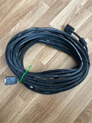 Cable negro VGA 18m/l