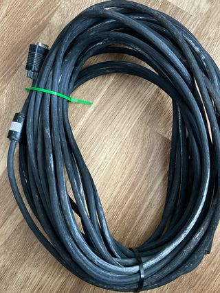 Cable negro VGA 18m/l