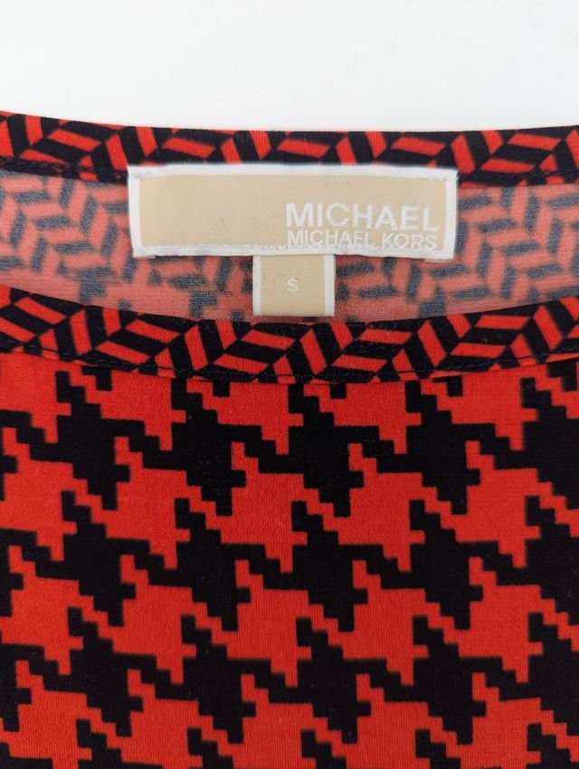 Vestido MK manga larga