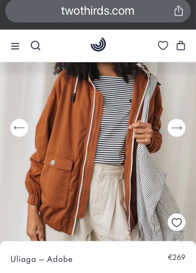 Chaqueta TwoThirds temporada 2025 nueva colección