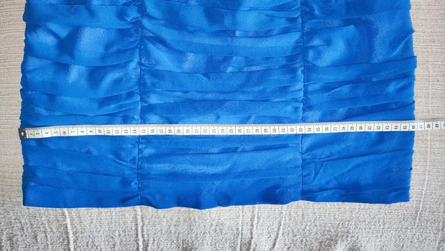 Vestido de eventos azul