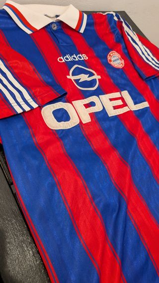 95-97 バイエルン  Scholl 7 ショル OPEL XL Camiseta Bayern Munich 95-97 - Scholl 7 de segunda mano por 100