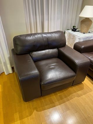 Butaca - sillón de piel