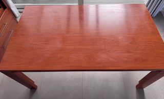 Mesa comedor madera maciza 160 (230) x 90 x 76. 
