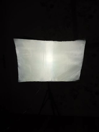 Aro de luz con tripode y foco de luz