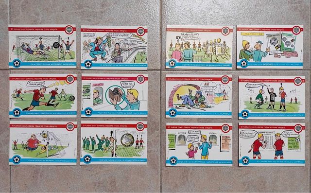 Lote 12 postales España 82