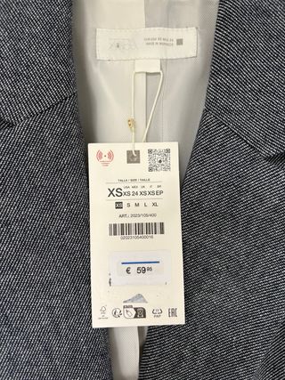 Blazer de Zara sin estrenar