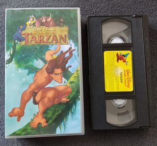VHS Tarzán. Los clásicos. Walt Disney