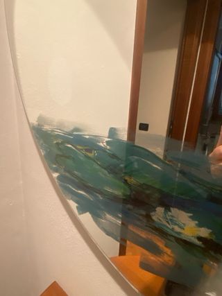 Specchio con ninfee di Monet