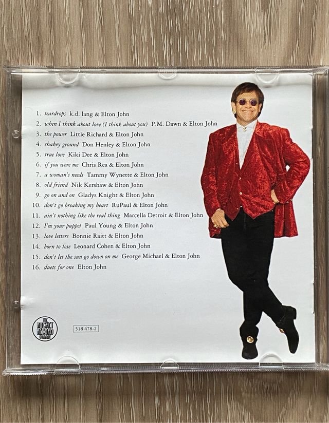 Elton John Duets CD Iconic Collaborations
