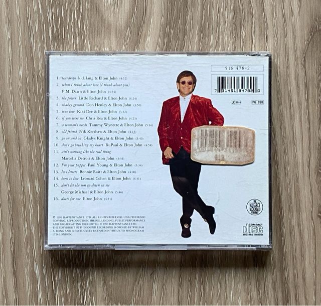 Elton John Duets CD Iconic Collaborations