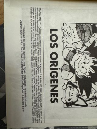 Dragon ball serie blanca