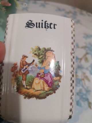 Hermoso azucarero antiguo holandés