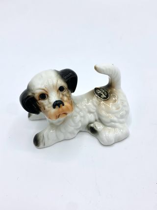 Antique 50’s Ceramic Dog Figurine Bone China