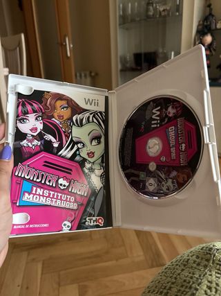 Juego Monster High Instituto Monstruoso Wii