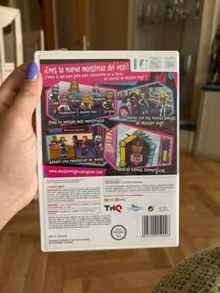Juego Monster High Instituto Monstruoso Wii