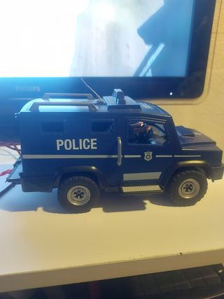 Camión de policía Azul de playmobil