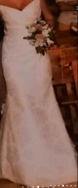 Vestido de novia alta costura talla 40
